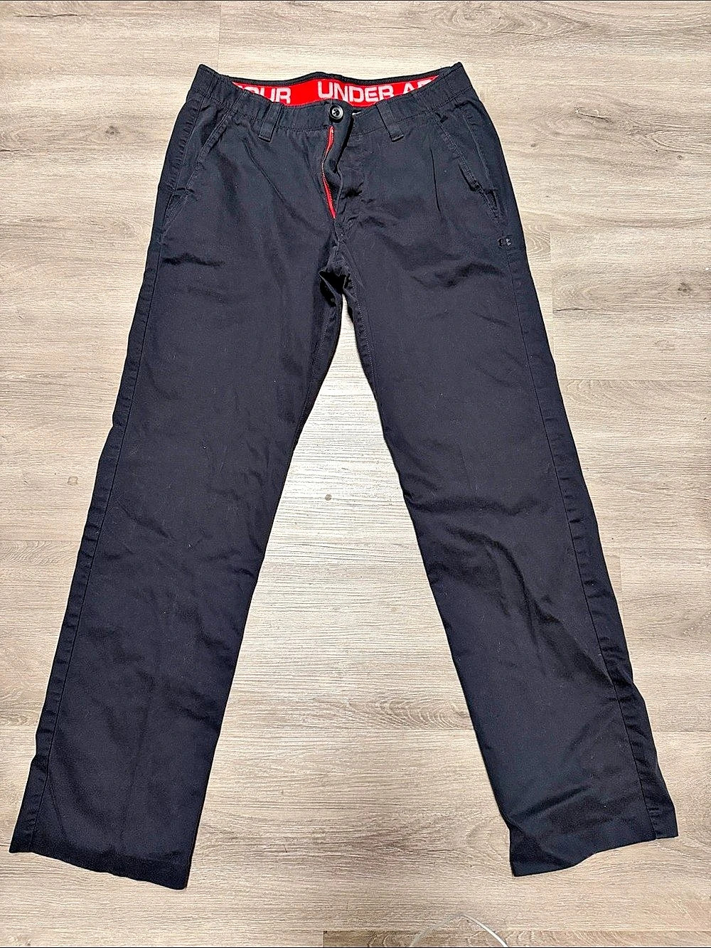 Under Armour Men's Black Cargo Pants Waist 34 x 34